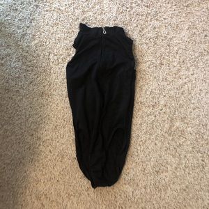 black leotard